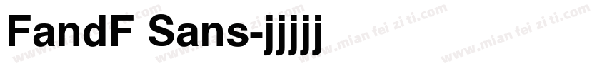 FandF Sans字体转换